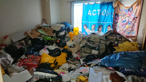 想定外のゴミ屋敷